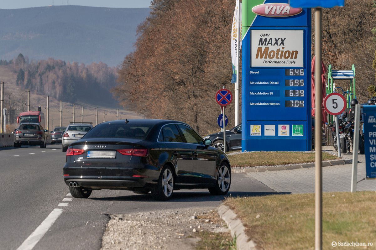 Hatossal kezdődő üzemanyagárak. A gázolaj sohasem volt még ilyen drága, de a benzinért sem kellett hosszú évek óta ennyit fizetni &bullet;  Fotó: Pinti Attila