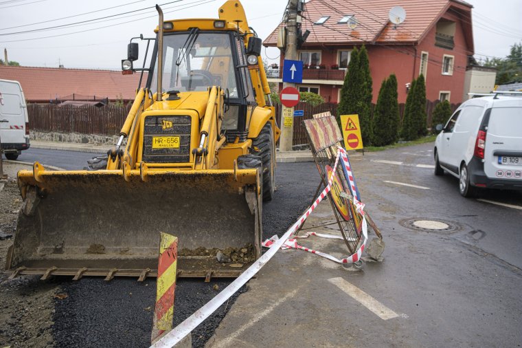 Nyári útkarbantartás ősszel is Csíkszeredában