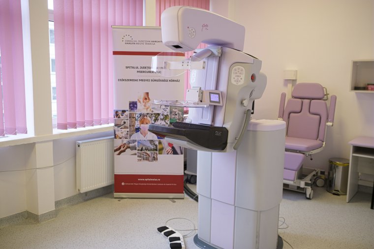A melldaganatok szűrésére és kezelésére irányuló készülékkel gazdagodott a csíkszeredai kórház