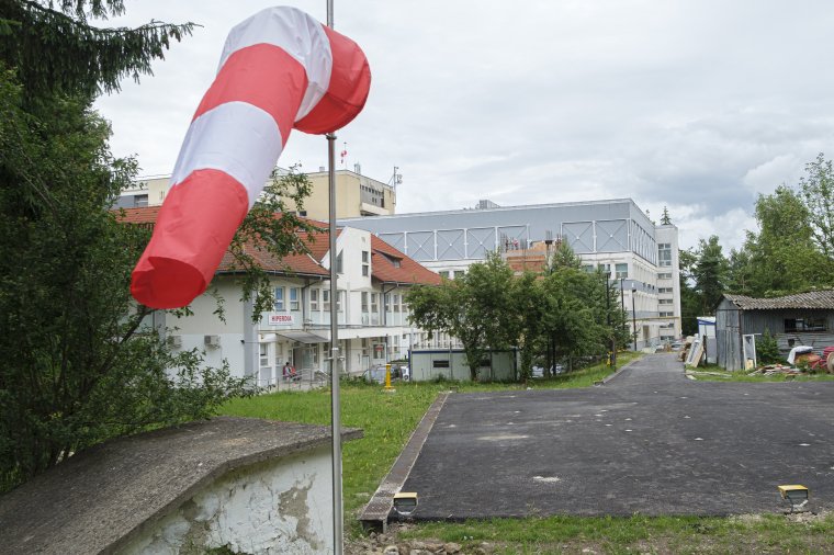 Év végére használható lesz a csíkszeredai kórháznál épülő helikopter-leszállóhely