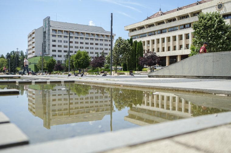 A csíkszeredai városvezetés a szökőkutak létjogosultságáról érdeklődik