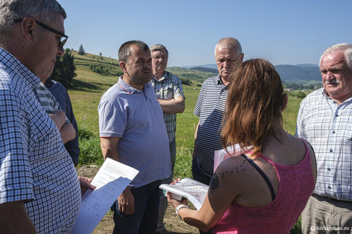 A területet átadták az építőnek, jöhetnek a munkagépek •  Fotó: Veres Nándor