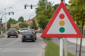 Nem működik a jelzőlámpa a taplocai útkereszteződésben