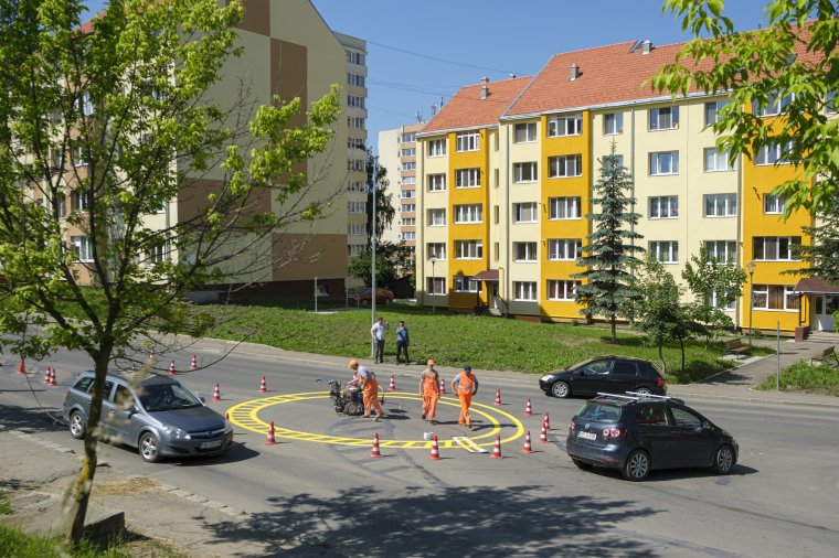 Elkezdődött az új csíkszeredai körforgalom kialakítása