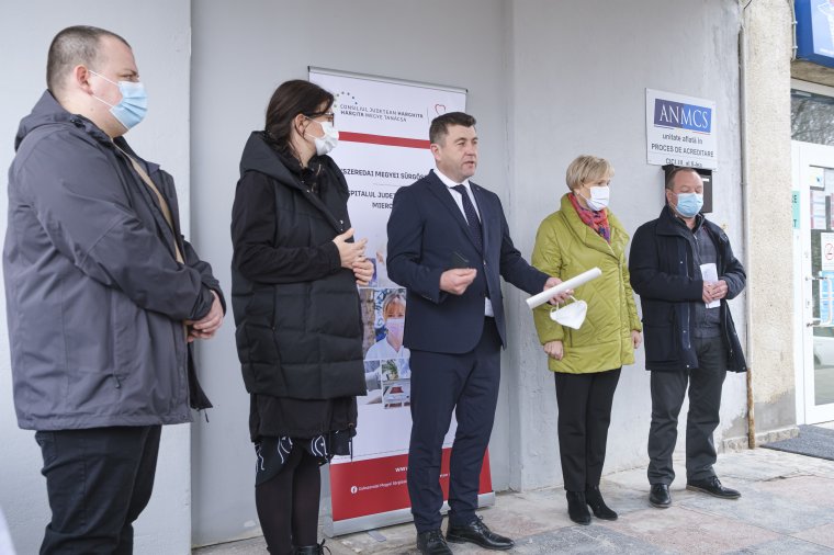Nyertes pályázat: több mint 19 millió lejt fordíthat a csíkszeredai kórház a járvány kezelésére