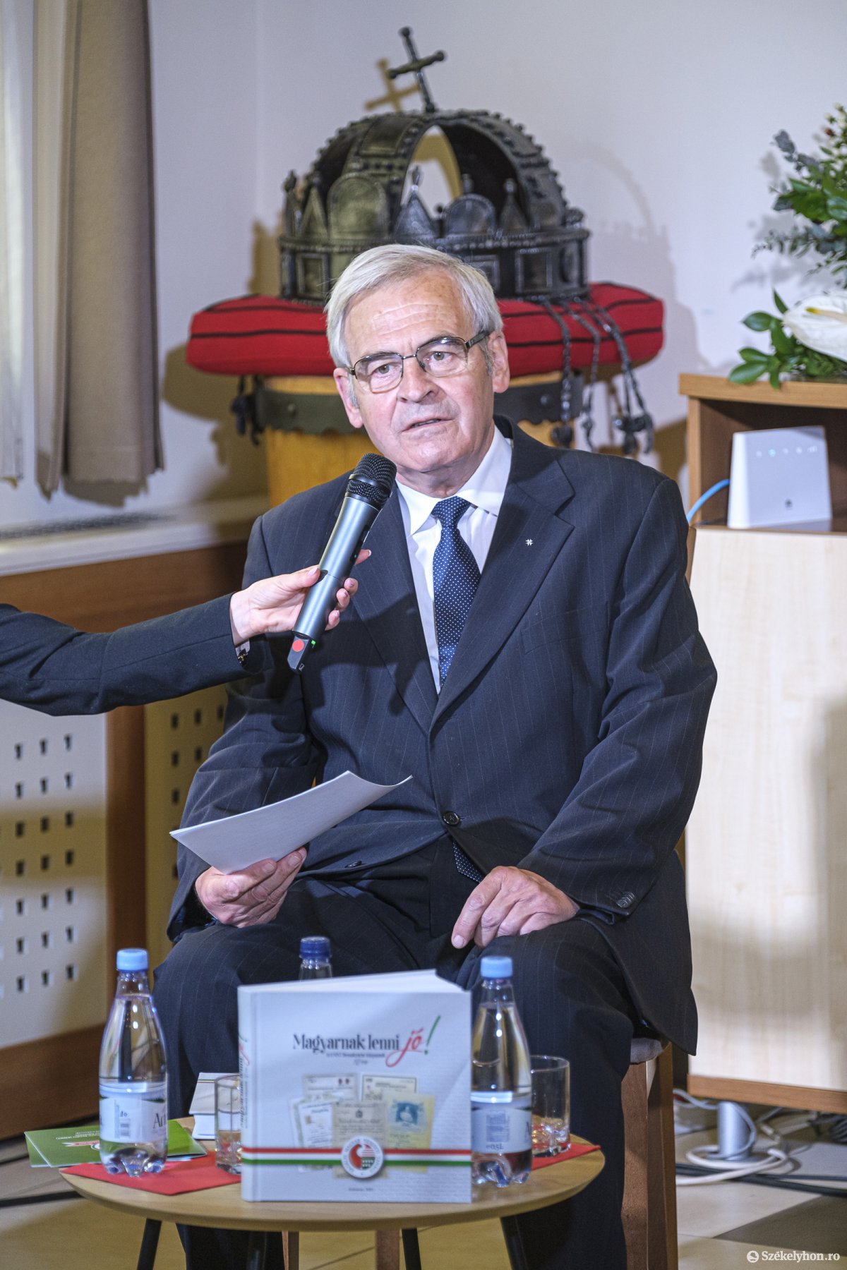 Tőkés László, az Erdélyi Magyar Nemzeti Tanács (EMNT) elnöke •  Fotó: Veres Nándor