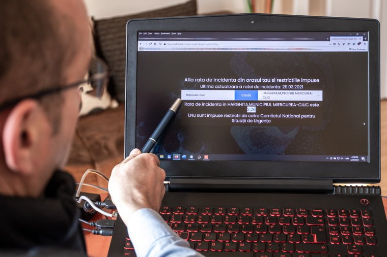 Itt követhetők a naprakész fertőzöttségi adatok településekre bontva