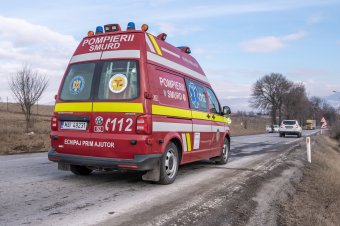 Lesodródott az útról egy autó Varságon