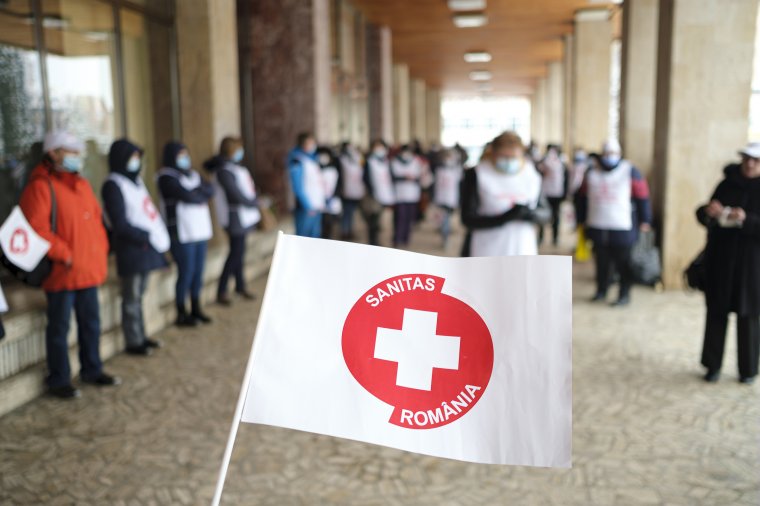 Tizenöt százalékos béremelést kér az egészségügyben a tiltakozásra készülő Sanitas szakszervezet
