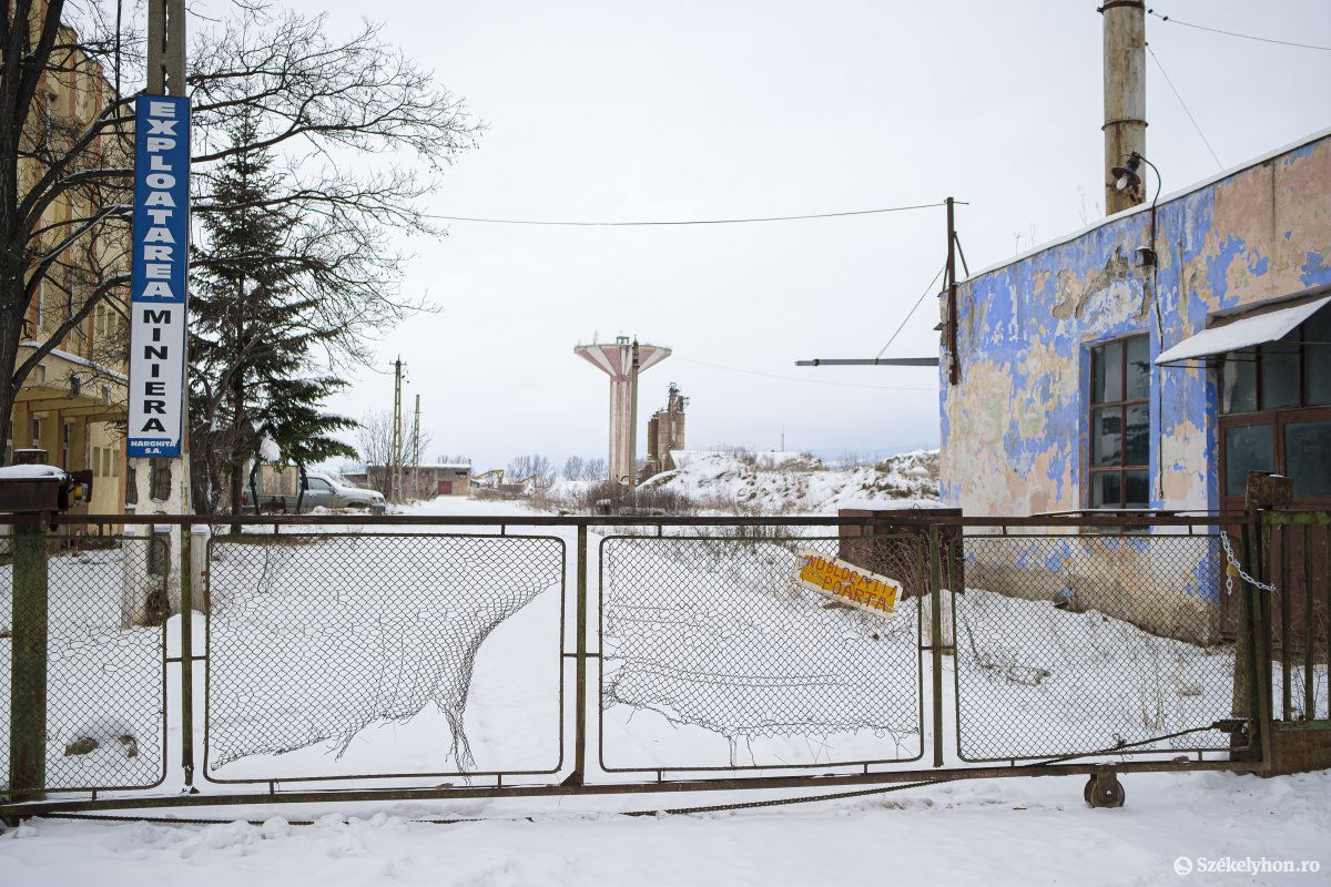 A volt bányavállalat ellen már évek óta csődeljárás zajlott • Fotó: Veres Nándor