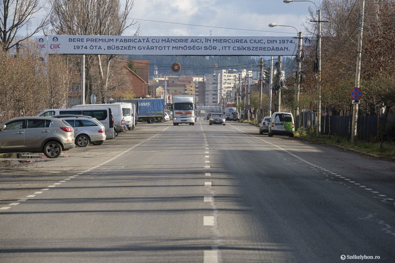 A Hargita utcában jövőben kezdenek munkához  •  Fotó: Veres Nándor