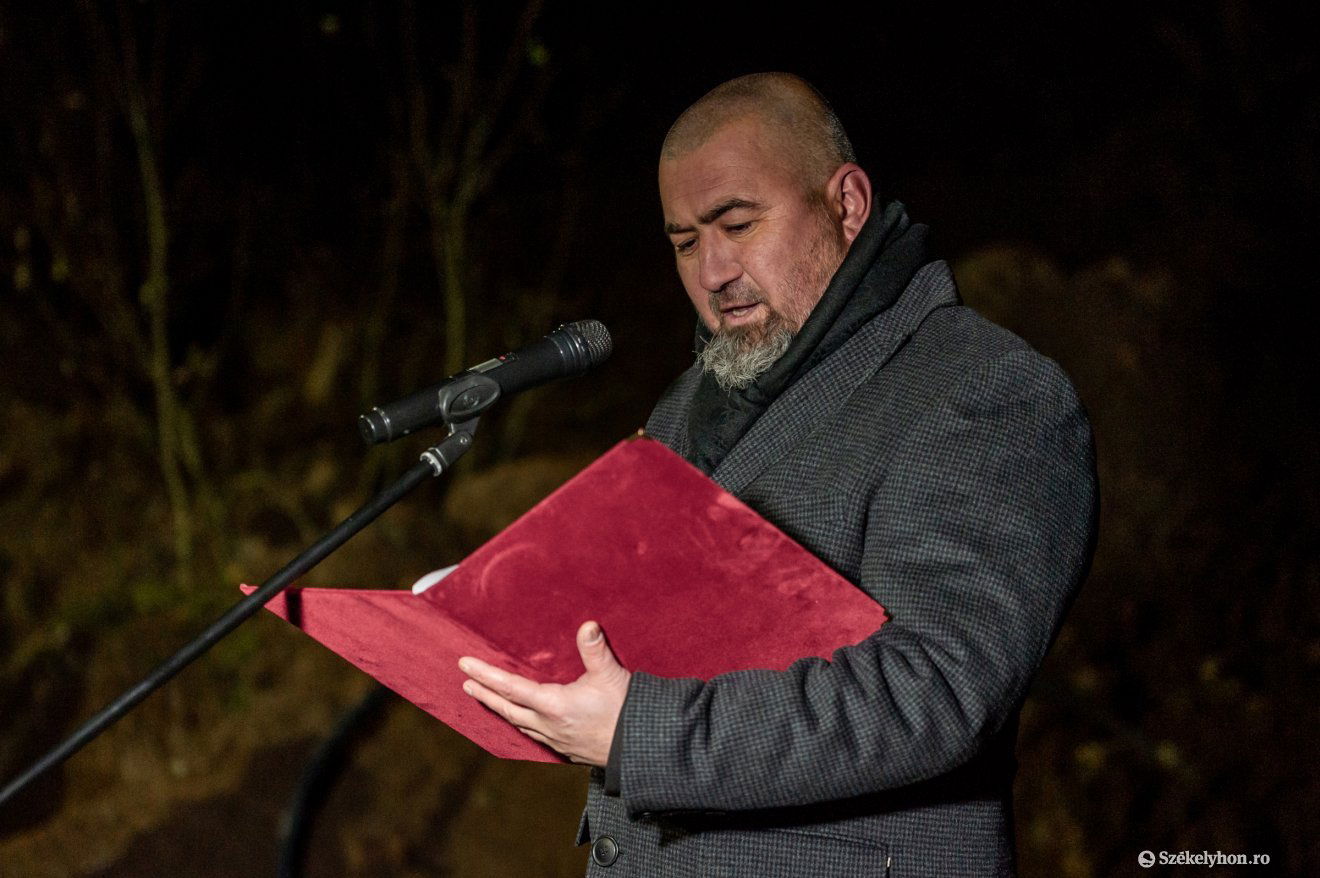 Butyka Zsolt tusnádfürdői polgármester •  Fotó: Pinti Attila