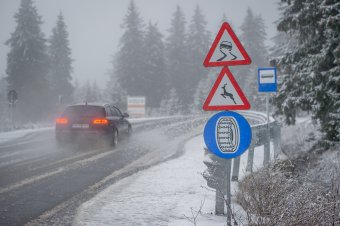 A hétvégén is marad a télies időjárás: heves szélre, havazásra figyelmeztetnek a meteorológusok