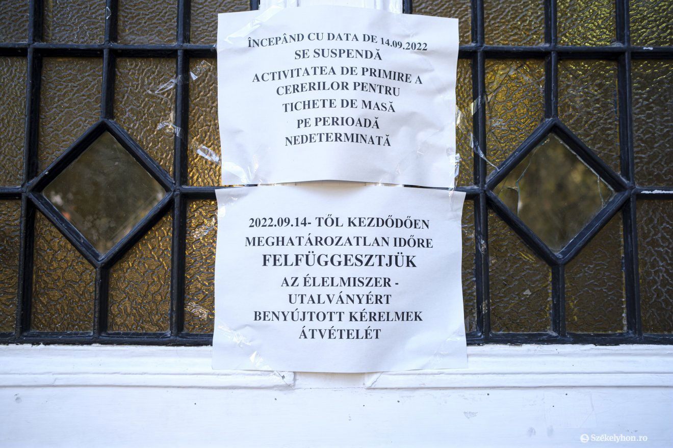A csíkszeredai városháza nem fogad több kérést •  Fotó: Veres Nándor