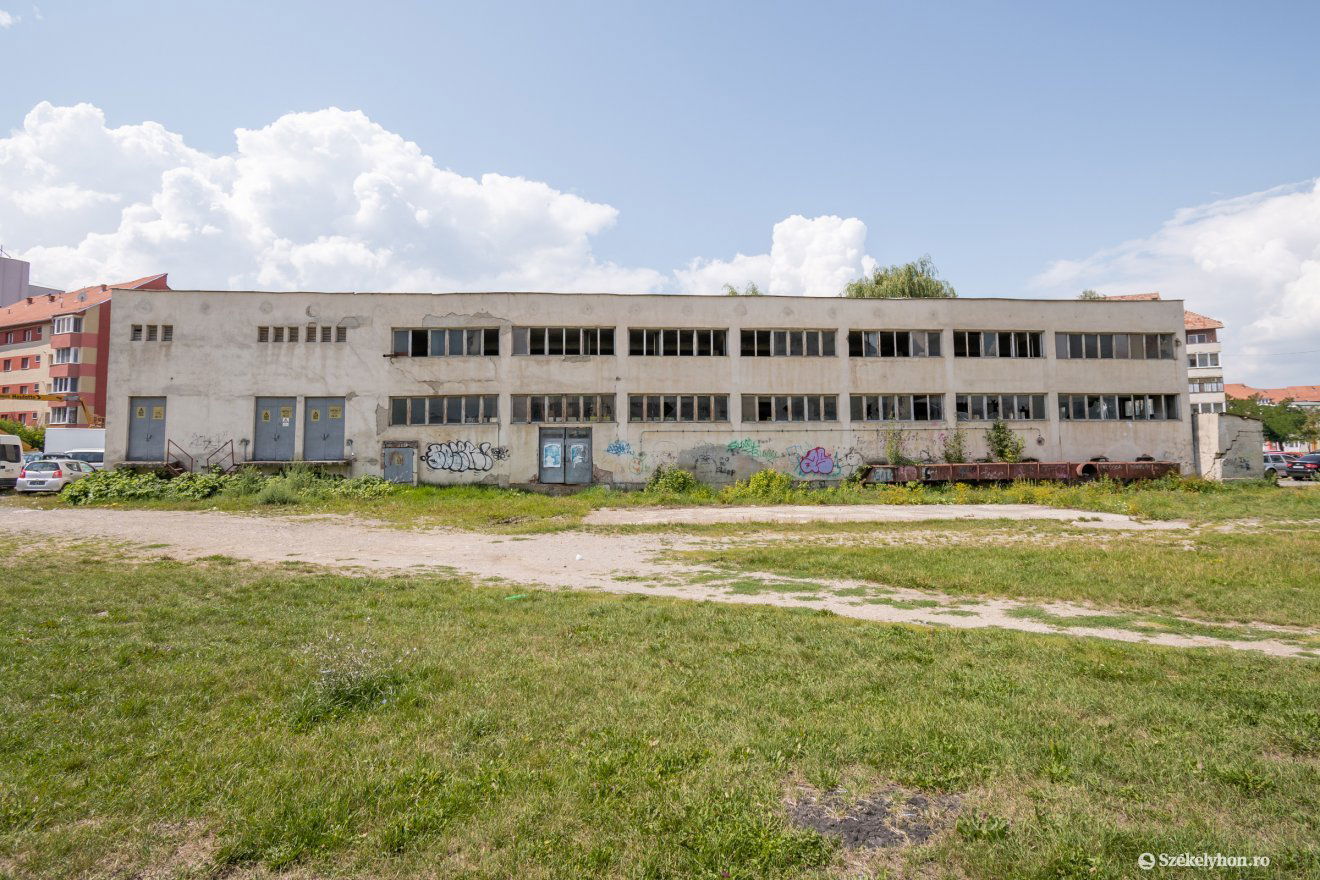 A használatlan csíkszeredai kazánház új rendeltetést kaphat •  Fotó: Pinti Attila