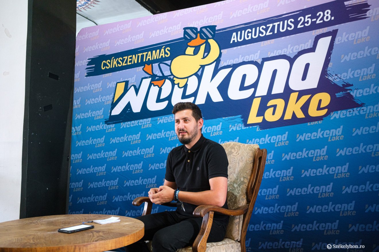Teutsch Tamás főszervező •  Fotó: Veres Nándor