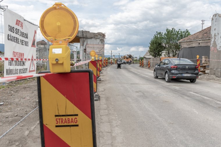 Megerősítik a tartópilléreket, félsávos útlezárásra kell számítani