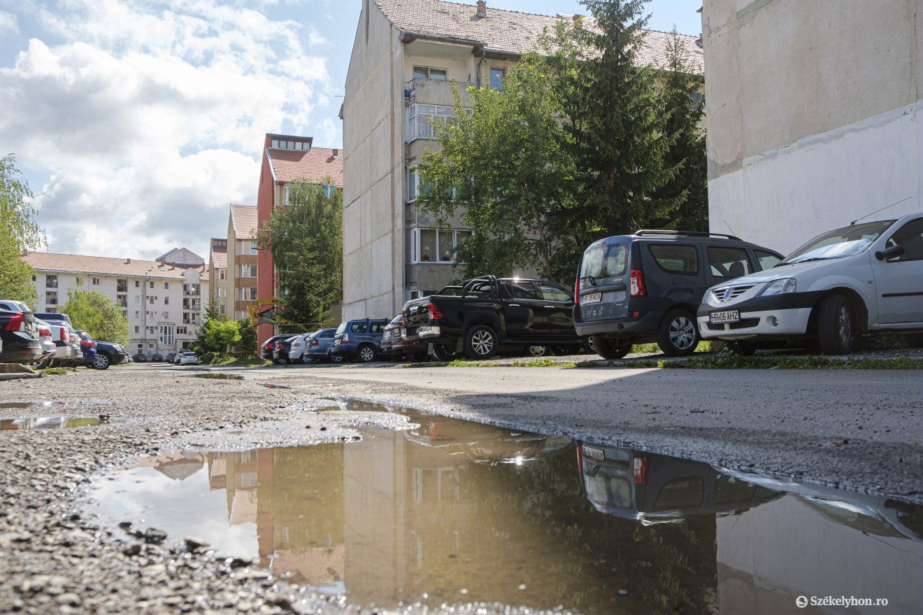A városközponti lakóövezetben jövő tavasszal lehet munkakezdés •  Fotó: Veres Nándor