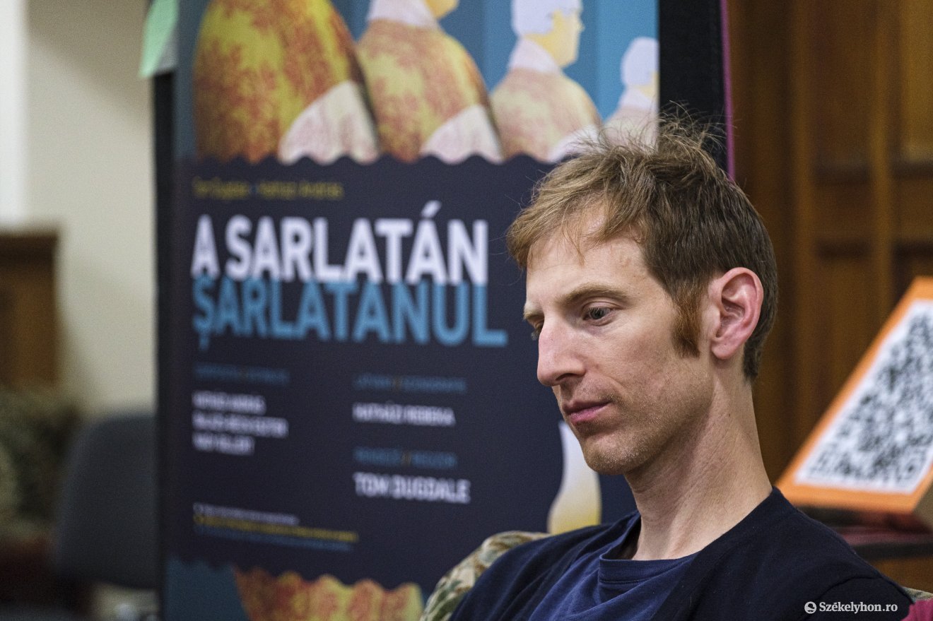 Tom Dugdale, amerikai rendező •  Fotó: Veres Nándor