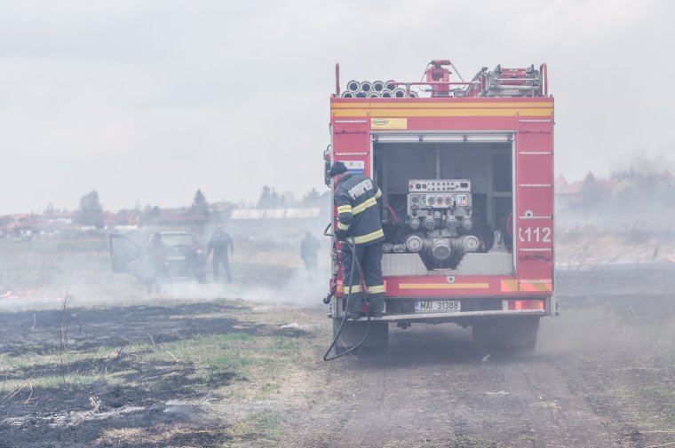 Összesen negyven hektáron égett a száraz növényzet