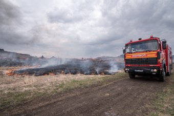 Tarlótűz Zsögödfürdőn