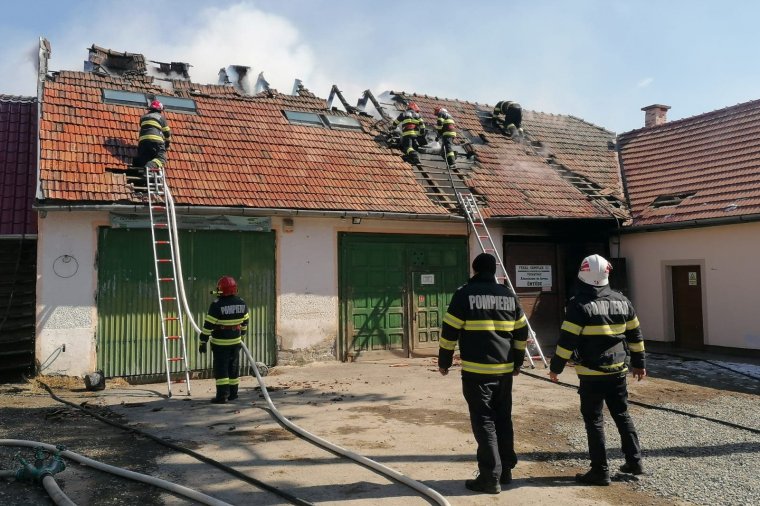Öntöde épülete gyúlt ki Csíkszeredában