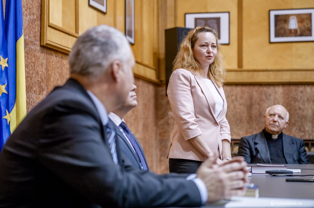 Isabela Prodan lett Hargita megye egyik alprefektusa &bullet;  Fotó: Pinti Attila