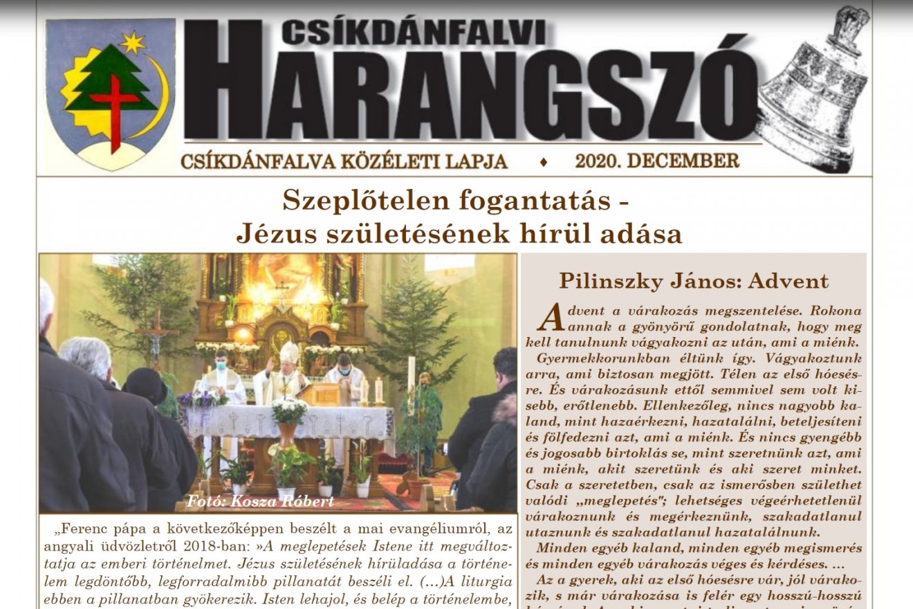 •  Fotó: Csíkdánfalvi Harangszó/Facebook