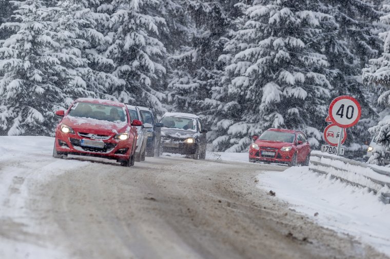 Viharos szél, hóviharok várhatók csütörtöktől