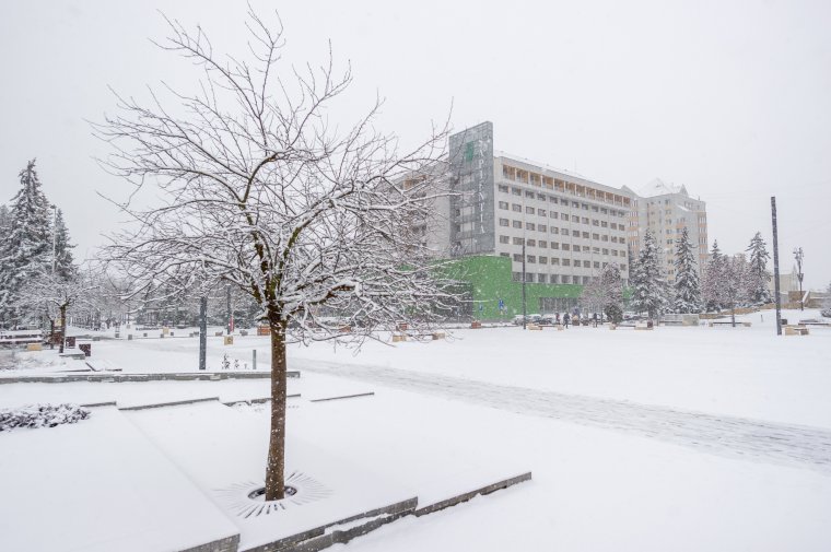 Megérkezett a várva várt tél