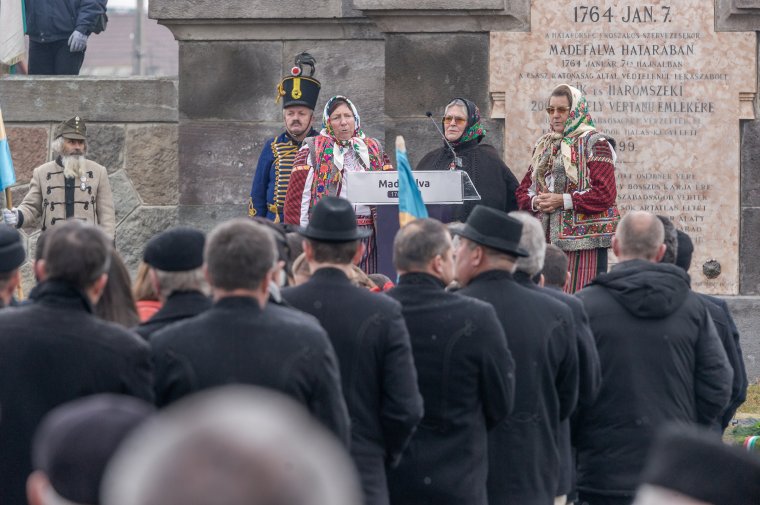 A megemlékezés, ami összehozta a madéfalviakat a bukovinai székely közösségekkel