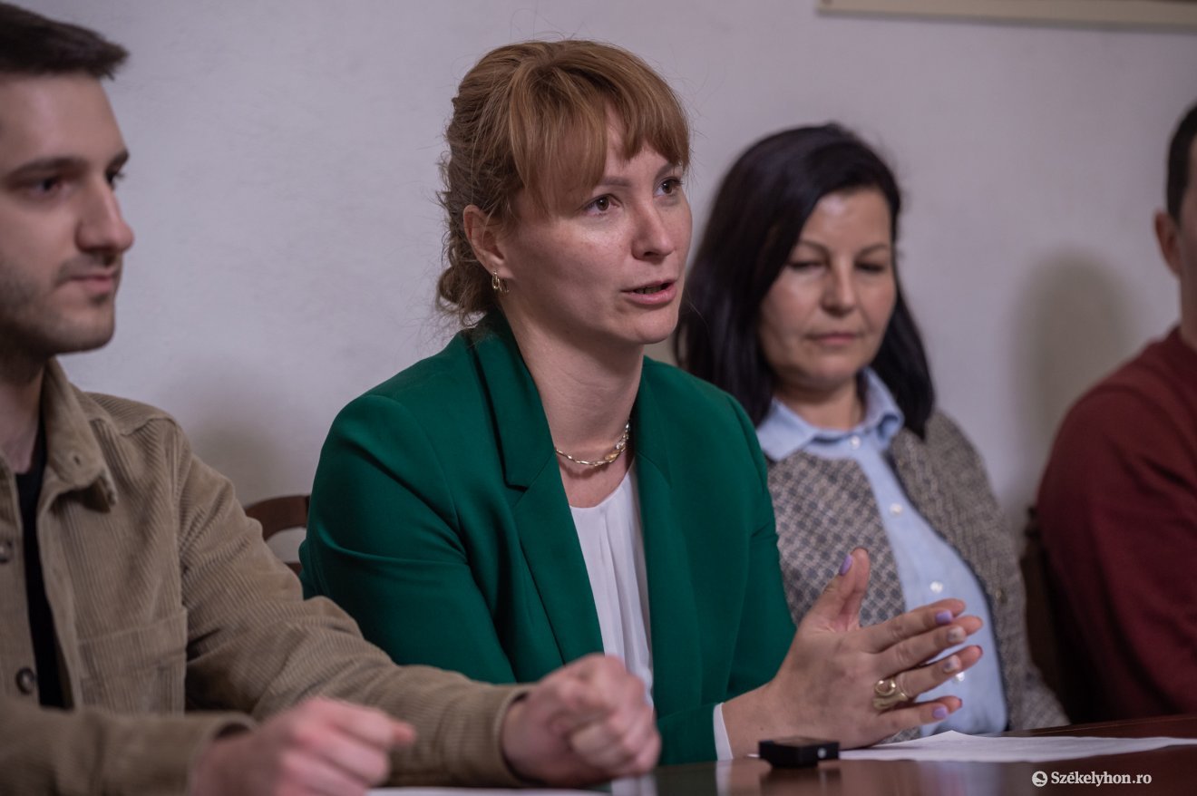 Karda-Markaly Aranka, a Csíki Székely Múzeum igazgatója •  Fotó: Pinti Attila