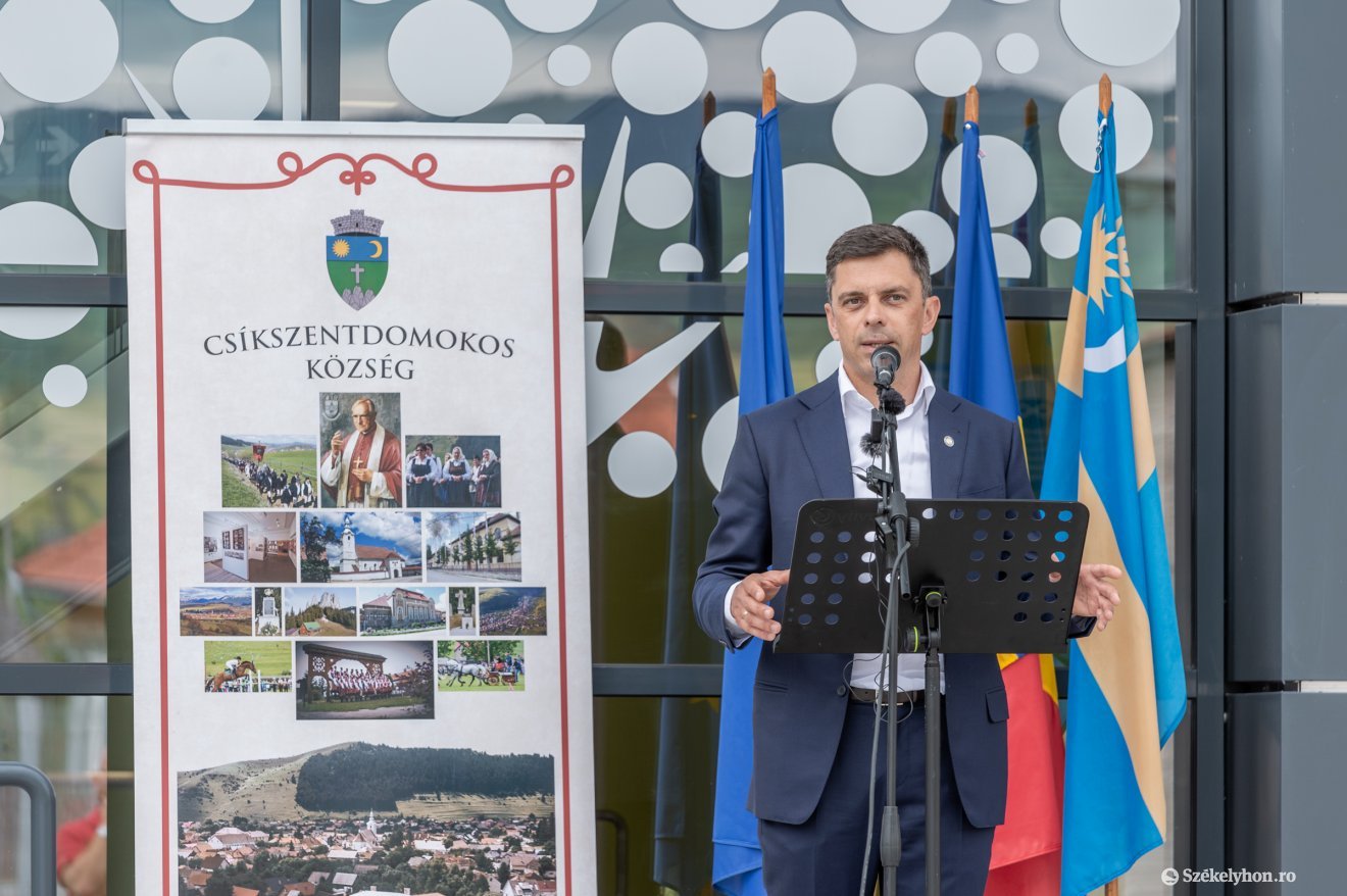 Novák Károly Eduárd ifjúsági- és sportminiszter •  Fotó: Pinti Attila