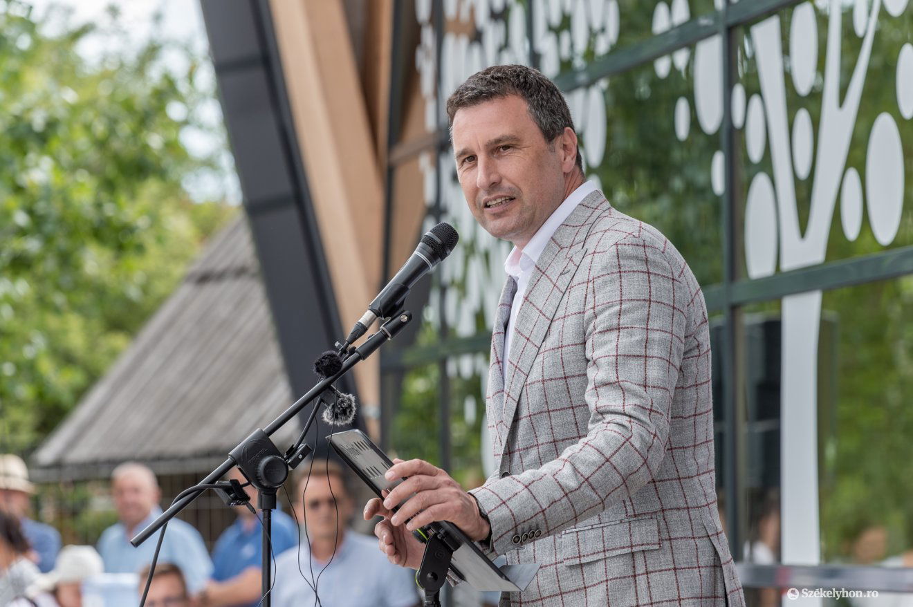 Tánczos Barna környezetvédelmi miniszter •  Fotó: Pinti Attila