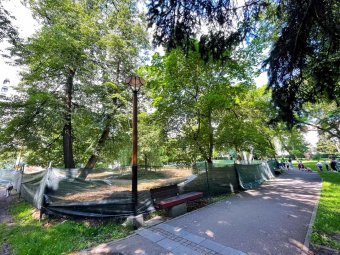 Több látványos beruházás is elkezdődött a csíkszeredai központi parkban