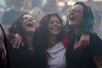 Hideg reggel, napsütéses dél, esős délután és este Tusványoson