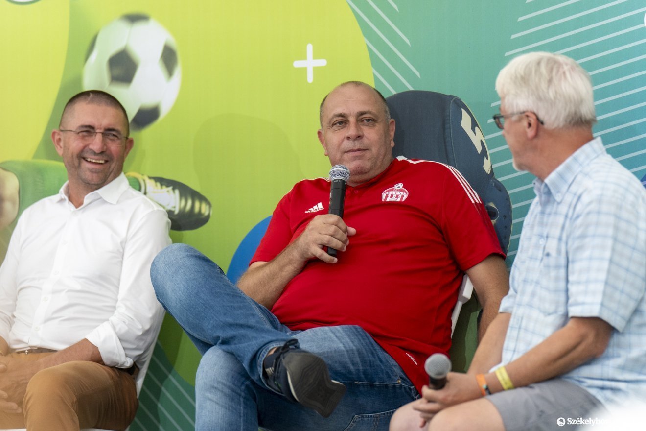 Diószegi László, a Sepsi OSK futballklub elnöke •  Fotó: Haáz Vince