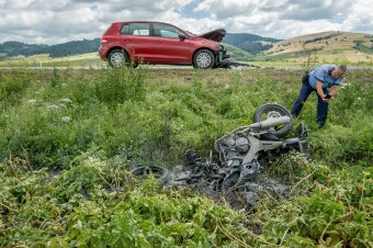Életét vesztette a motoros a Csíkkozmásnál történt balesetben