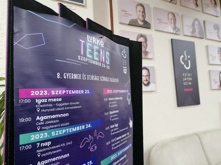 Lurkó Teens: színházi előadások egy héten át elsősorban a tinédzsereknek