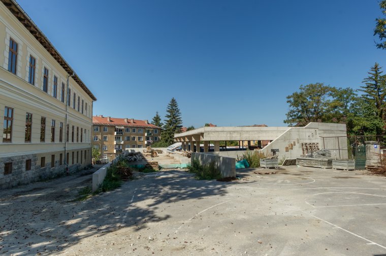 Következő tanévre lehet új tornaterem a csíkszeredai iskolánál