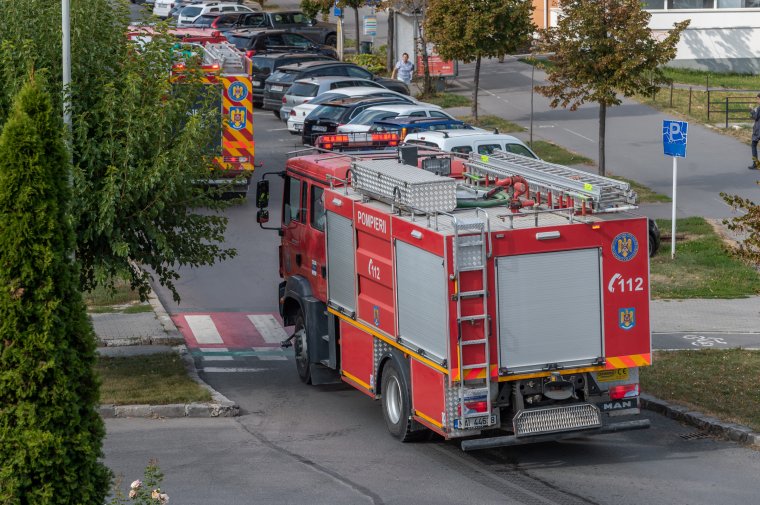 Lángok csaptak fel egy gyimesfelsőloki lakóháznál