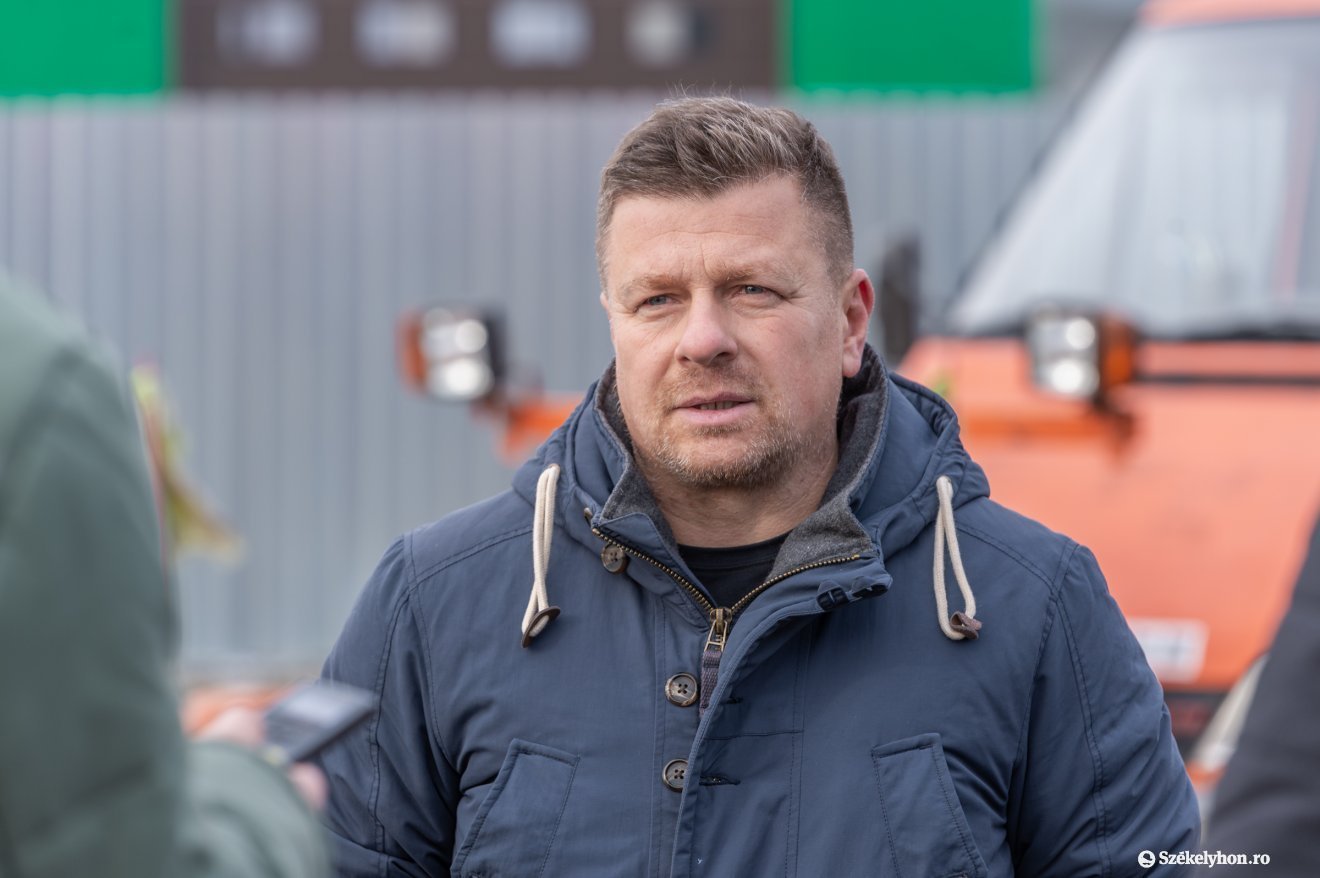 Pál Tamás, Eco-Csík Kft. igazgatója • Fotó: Pinti Attila