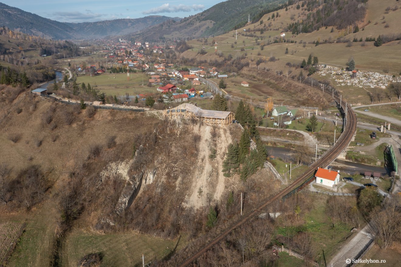 Két évvel ezelőtt kezdődtek el a munkálatok &bullet;  Fotó: Pinti Attila