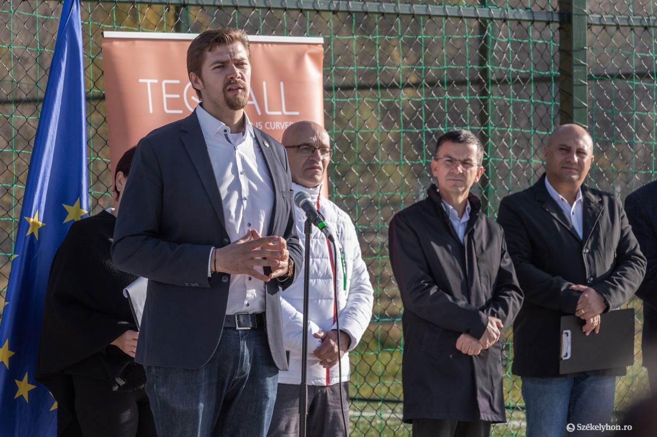 Murányi Gergely, a Nemzetközi Teqball Szövetség diplomáciai kapcsolatokért felelős vezetője •  Fotó: Pinti Attila