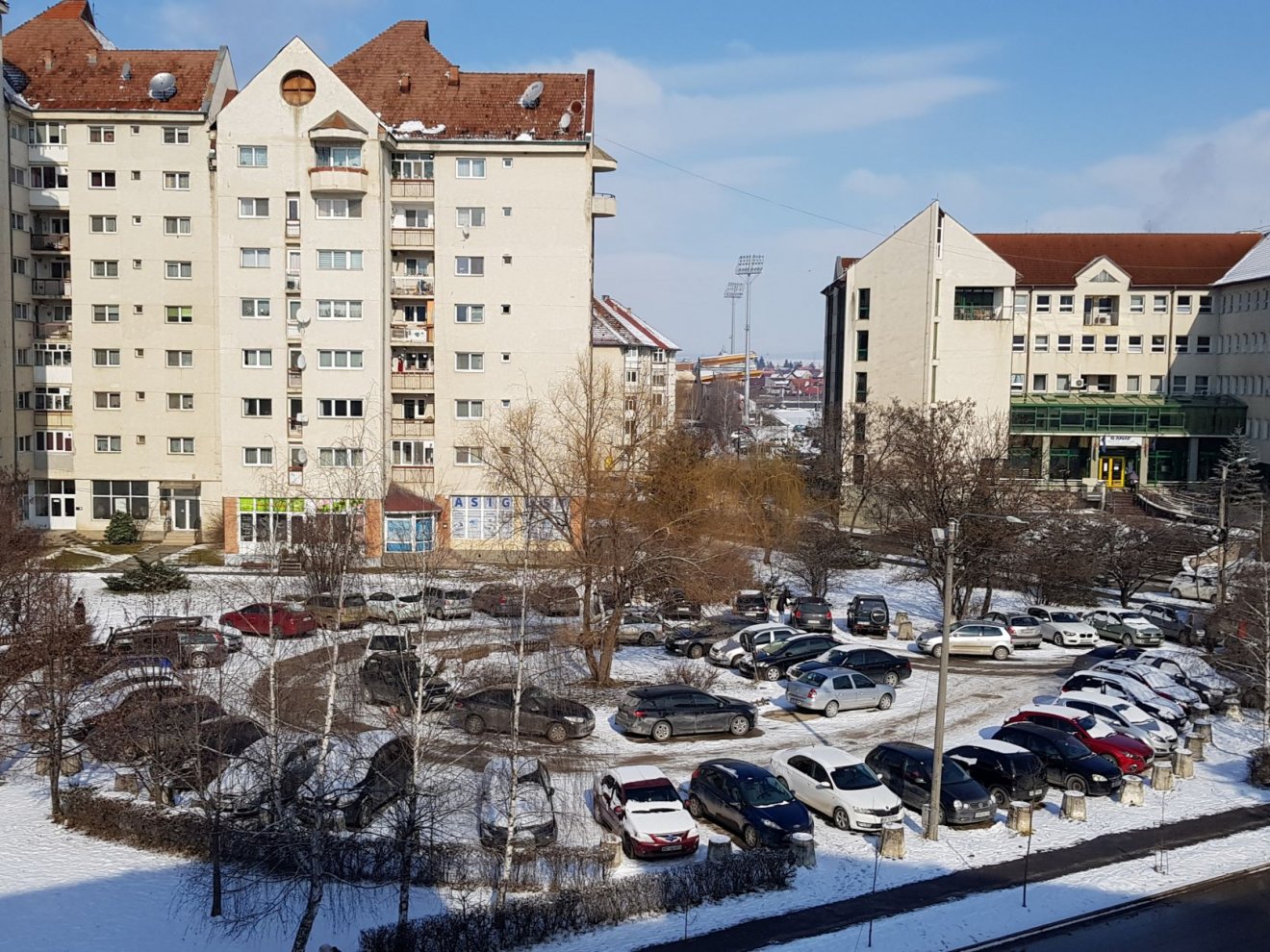 A parkoló átalakítása, korszerűsítése nyáron be is fejeződik •  Fotó: Kovács Attila