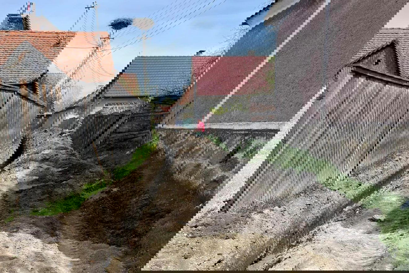 A munkálatok terv szerint haladnak, az önrész előteremtése a feladat •  Fotó: Kozma István/Facebook
