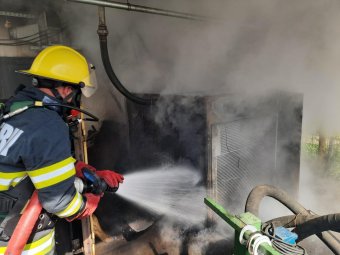 Sok bevetésük volt szilveszterkor és újév napján a Maros megyei tűzoltóknak