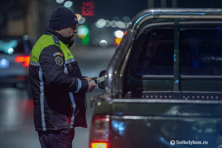 Már reggel ittas volt a Gyergyószentmiklóson megállított sofőr