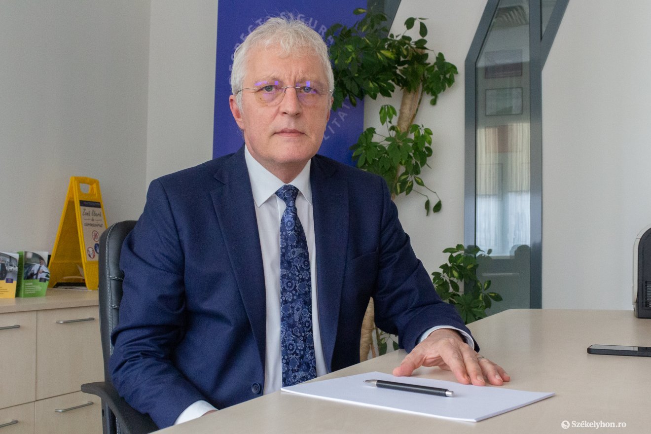 Sándor Gábor: „hiszek abban, hogy minden felelős forgalomrésztvevő megérti, hogy a közlekedésbiztonság nem elvárás, hanem feladat” •  Fotó: Borbély Fanni