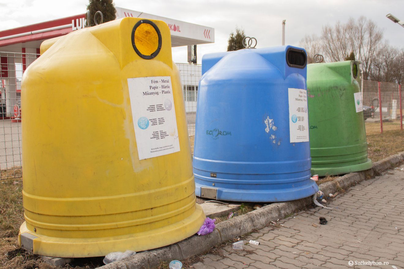 Teljesen megváltozik a hulladékgyűjtés módja Csíkszeredában •  Fotó: Borbély Fanni